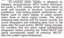 Binary extension alarm light panels
